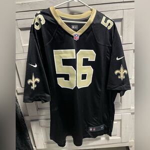 New Orleans Saint’s Davis jersey
